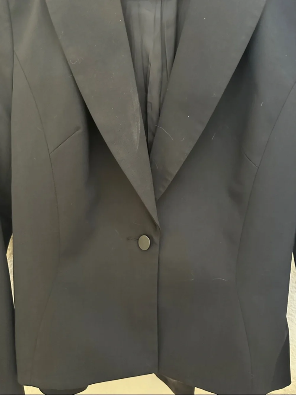 Classic D Uniforms Wool Black Blazer Jacket (Dior employee brand)